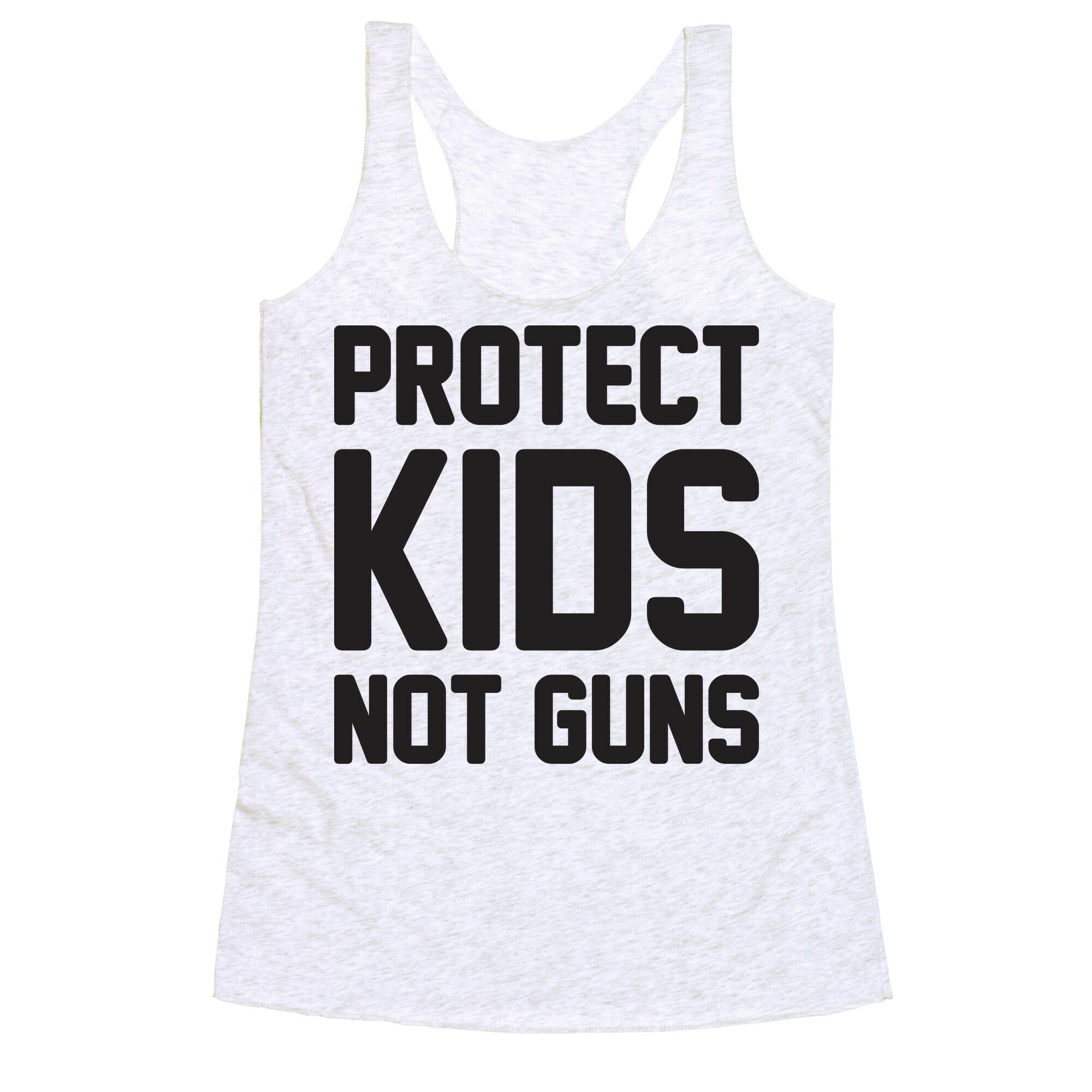 Protect Kids Not Guns Racerback Tank
